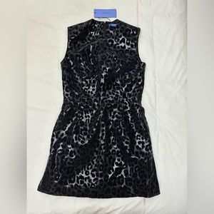 MUGLER embossed leopard mini dress - $990